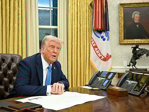 US President Donald Trump