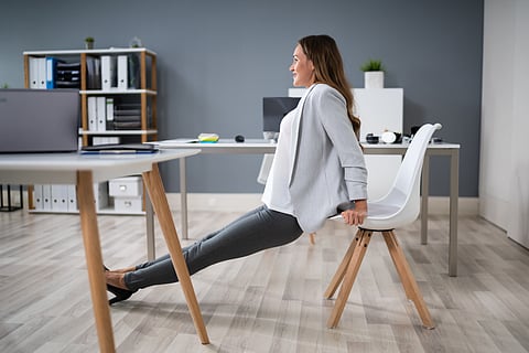 Five-minute sessions can be squeezed in before a meeting, during a lunch break, or even while waiting for coffee to brew. 
