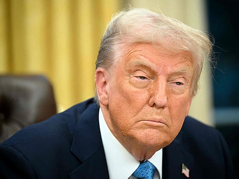 US President Donald Trump