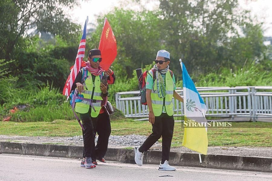 Mohammad Farhan Khadid, 34, from Pendang, and Shamsul Azrin Man, 43, from Kota Sarang Semut in Kedah, began their extraordinary journey, their hearts filled with excitement and anticipation.