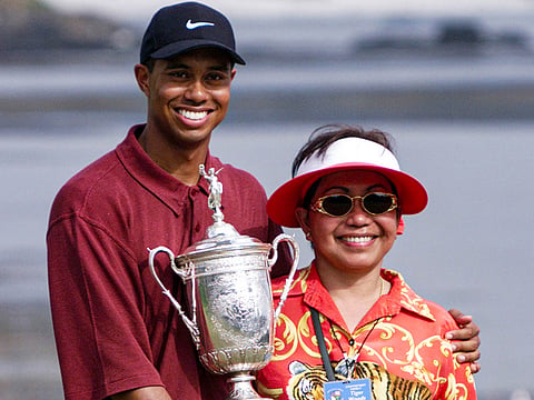 Kutilda was ever-present on the golf course during her son’s greatest triumphs.