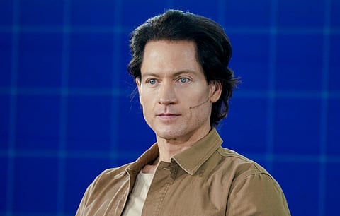 Bryan Johnson, founder and chief executive officer of Kernel Holding SA, during the Milken Institute Global Conference in Beverly Hills, California, U.S