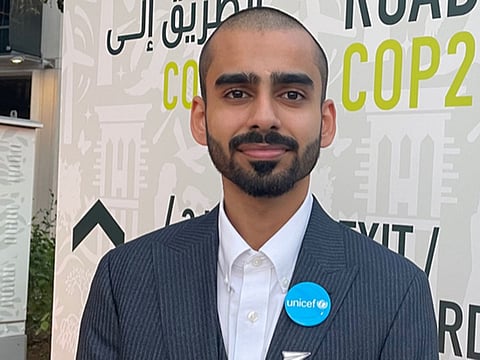 Eco warrior and Paper Bag Boy Abdul Muqeet.