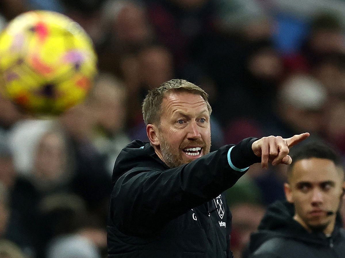 West Ham have won once in five games in all competitions since Potter took charge.