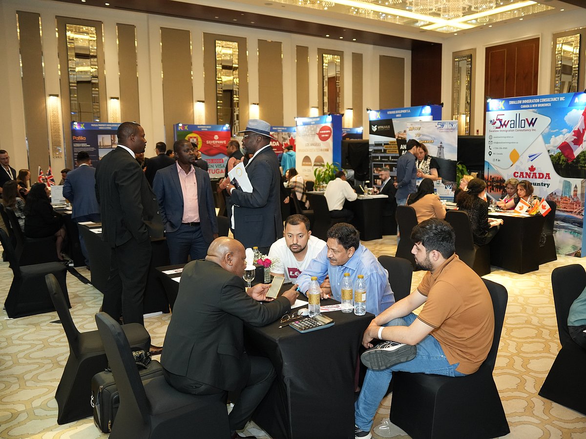 Visitors attend a previous edition of IXER