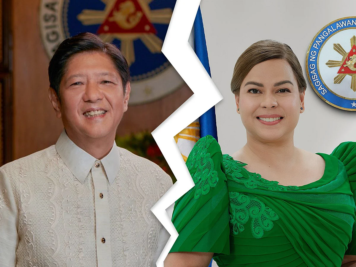 Philippine President Ferdinand Marcos and Vice President Sara Duterte