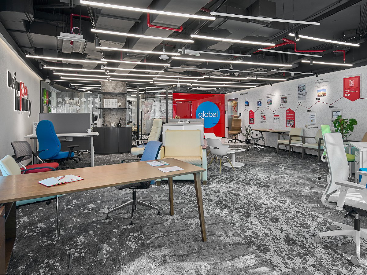 Design Infinity's Global Furniture Group showroom