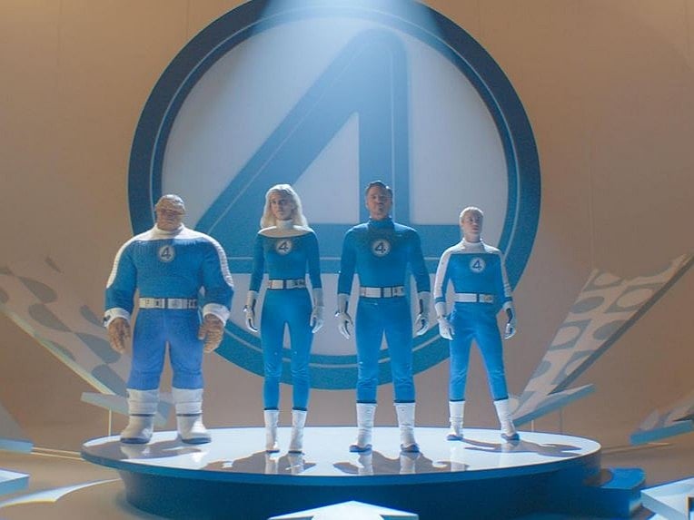 A still from Fantastic Four: First Steps