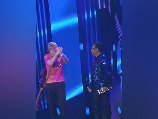 AR Rahman and Ed Sheeran 