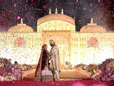 Jeet Adani married Diva Jaimin Shah in an intimate ceremony in Ahmedabad.