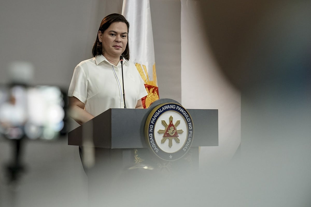 Philippines Vice President Sara Duterte News Conference