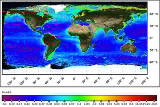 ISRO's EOS-06 satellite captures Phytoplankton concentration on global scale