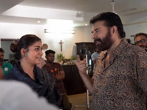 This collaboration marks Nayanthara's reunion with Mammootty after their successful partnership in the 2016 film 'Puthiya Niyamam'.
