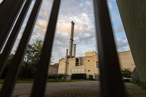 A natural gas power plant in Berlin.