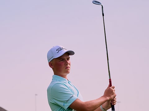 George Pendleton-Nash is playing the prestigious World Junior Golf Championship next week 