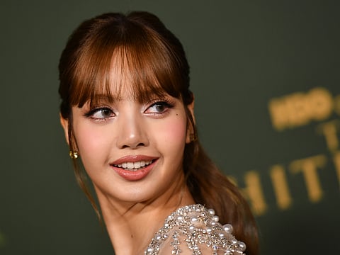 Thai singer and actress Lalisa Manobal, known as Lisa, member of the K-pop group Blackpink, attends premiere of "The White Lotus" 