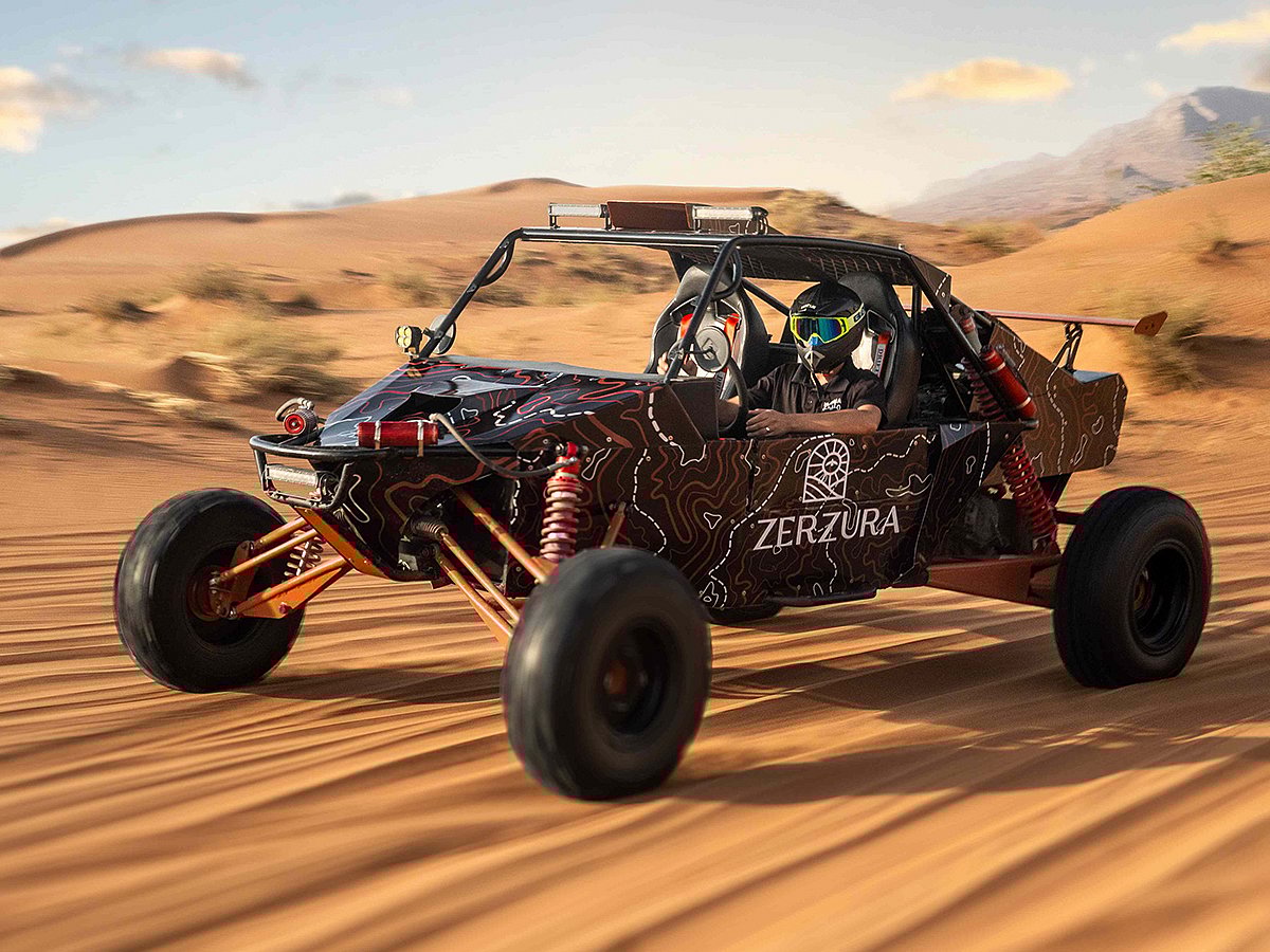 Zerzura’s signature dune buggy experience 