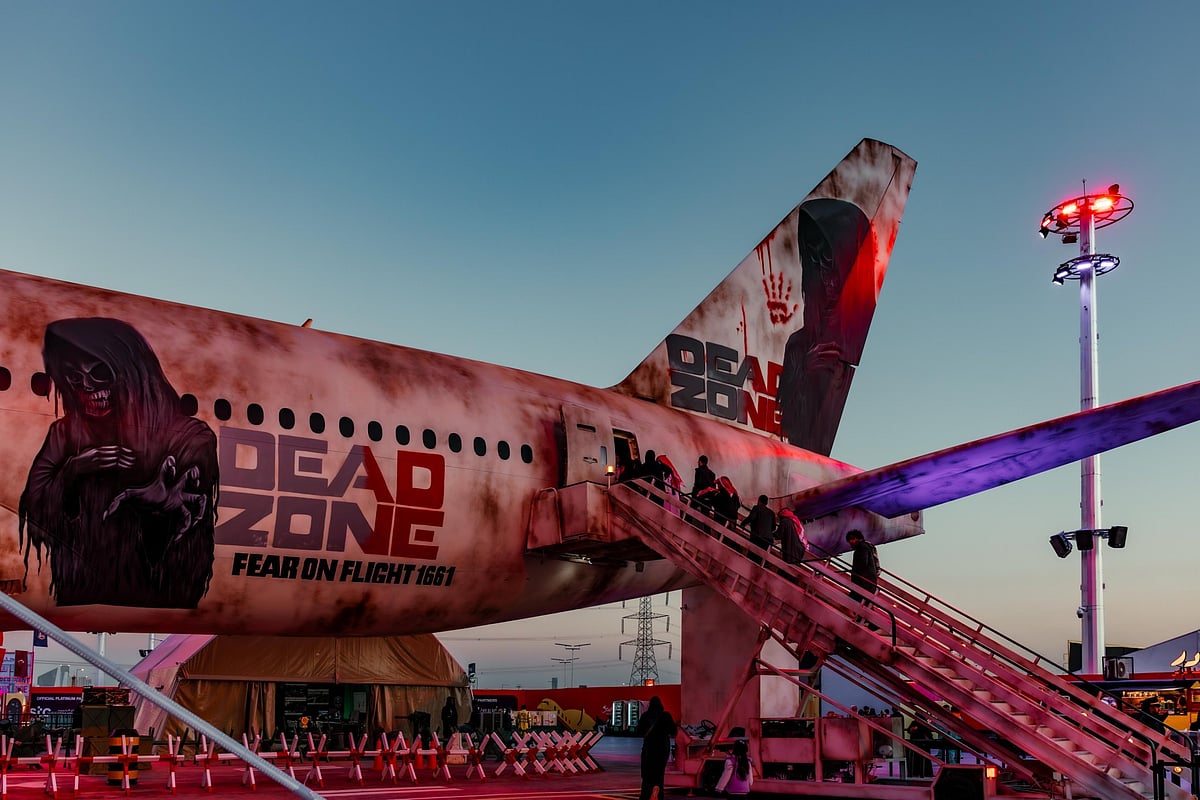 A big attraction for Riyadh Season is the “Boulevard Runway” zone presenting decommissioned aircraft transformed into exciting entertainment venues.