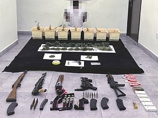 Kuwait seizes firearms cache in swoop on drugs