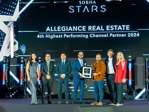 Allegiance Real Estate team at the prestigious Sobha Stars Awards 2024