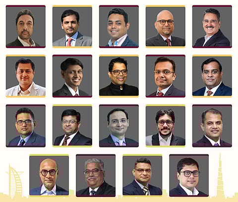 Speakers in profile at the Dubai PMS AIF Summit