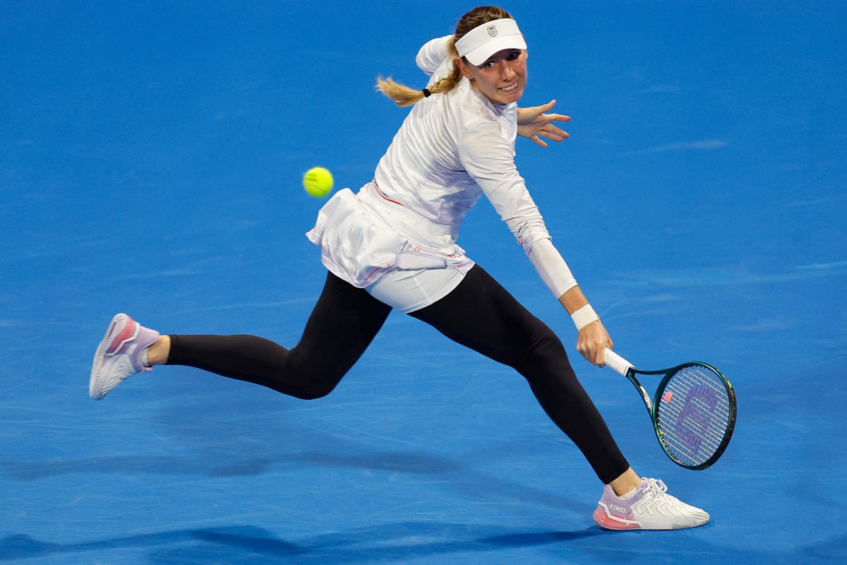 Ekaterina Alexandrova is on an eight-match winning streak having won the tournament in Linz, Austria earlier this month.