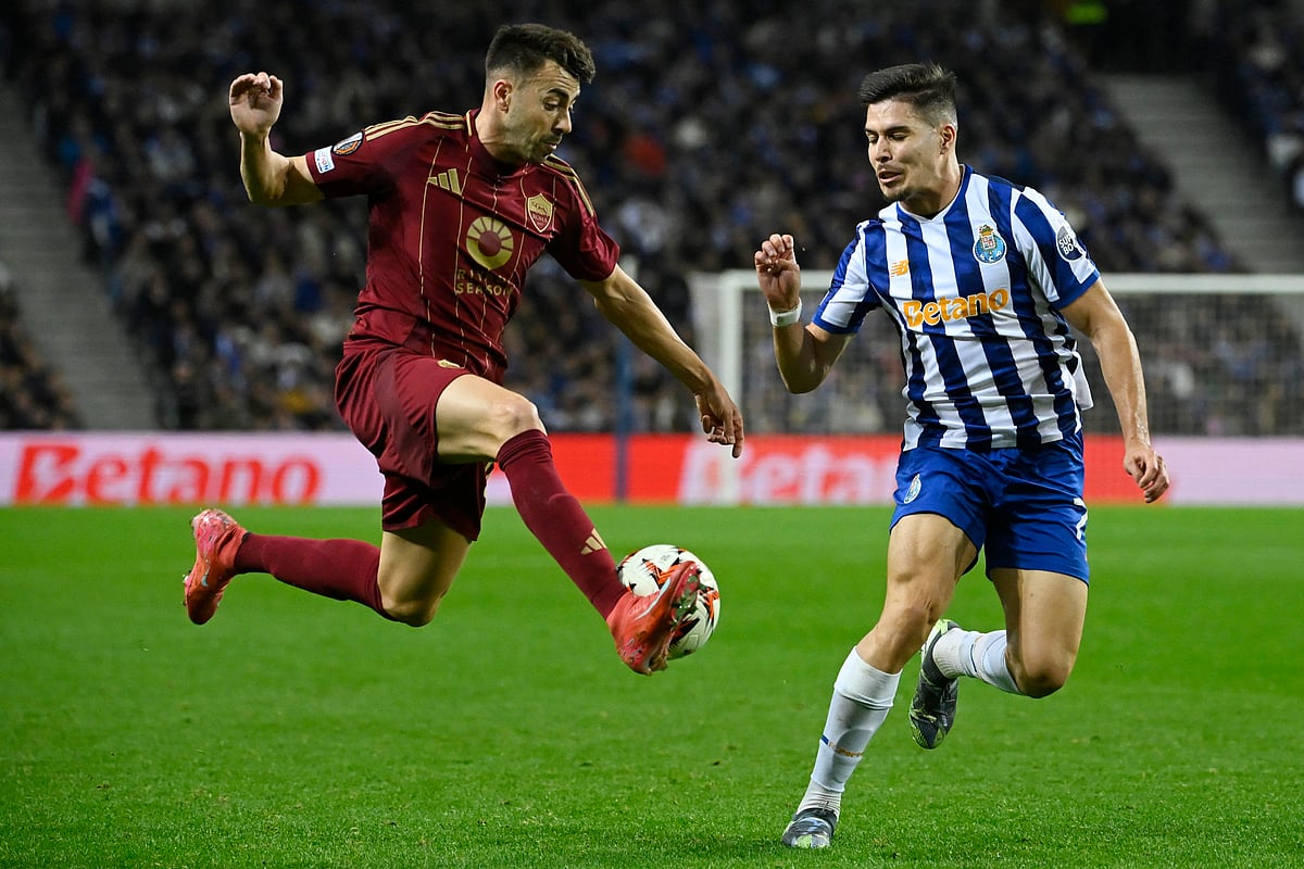 Porto and Roma played out a 1-1 draw at Dragao stadium in Porto