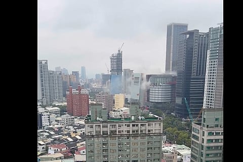 A video posted on social media shows the explosion aftermath. Local media reported that cladding and other debris flew off the building and dust billowed from inside. 
