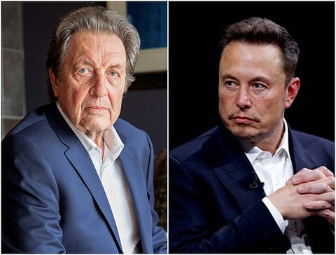 Elon Musk's father, Errol, calls the Tesla CEO a bad father and blames him for his first child's death.
