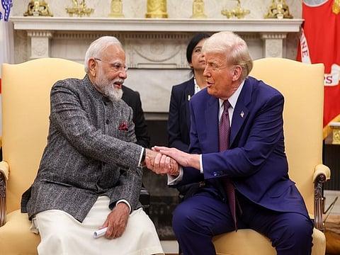 PM Narendra Modi, US President Donald Trump (Photo Credit: X/@narendramodi)