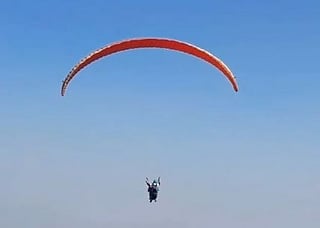 Viral video: Indian student paraglides to exam venue, skips heavy traffic