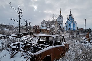 Daily life in the Donbas region of Ukraine.