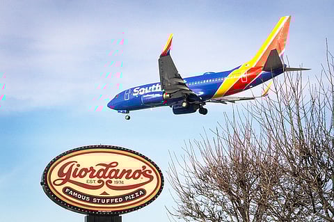 Southwest Flight 1496 had departed from Hollywood Burbank Airport when its collision warning system triggered, prompting the pilots to first climb and then dive as a precaution. 