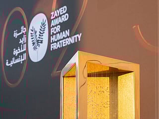 Nominations open for $1m Zayed Award for Human Fraternity 2026 edition