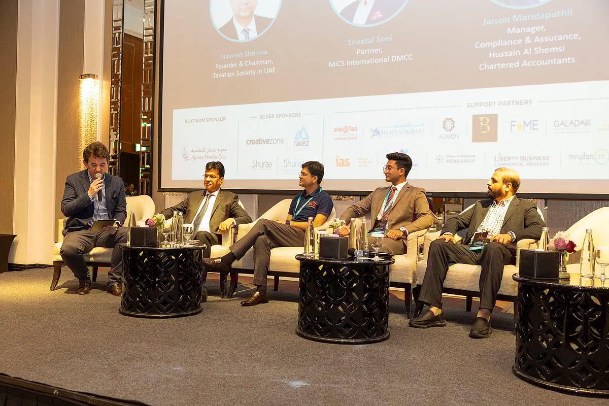 Taxation experts speaking at the 2024 edition of Invest UAE seminar 