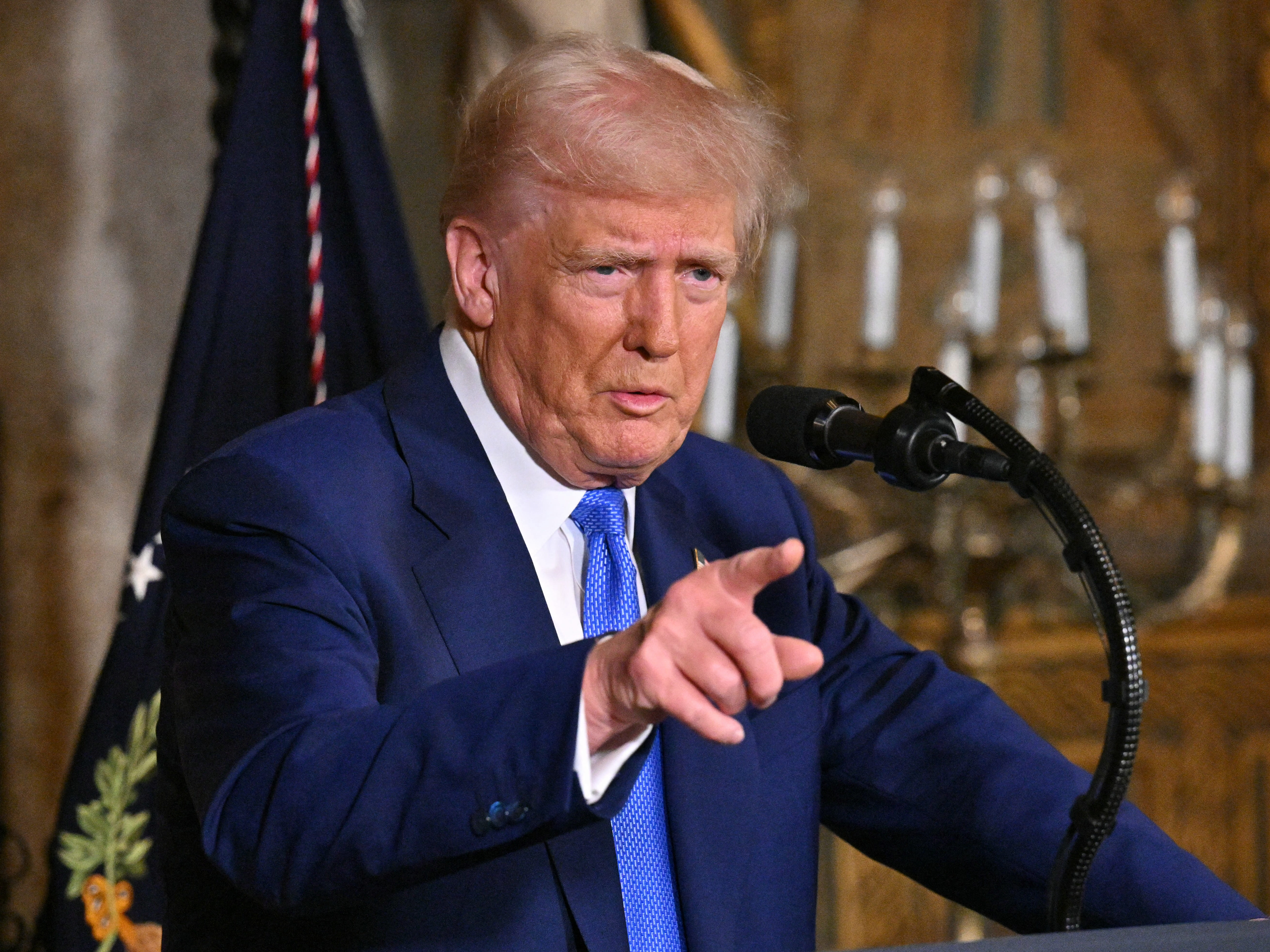 US President Donald Trump 