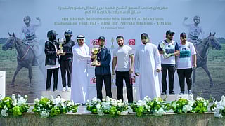 Al Awasif claim a 1-3 in Sheikh Mohammed Cup for Private Stables 