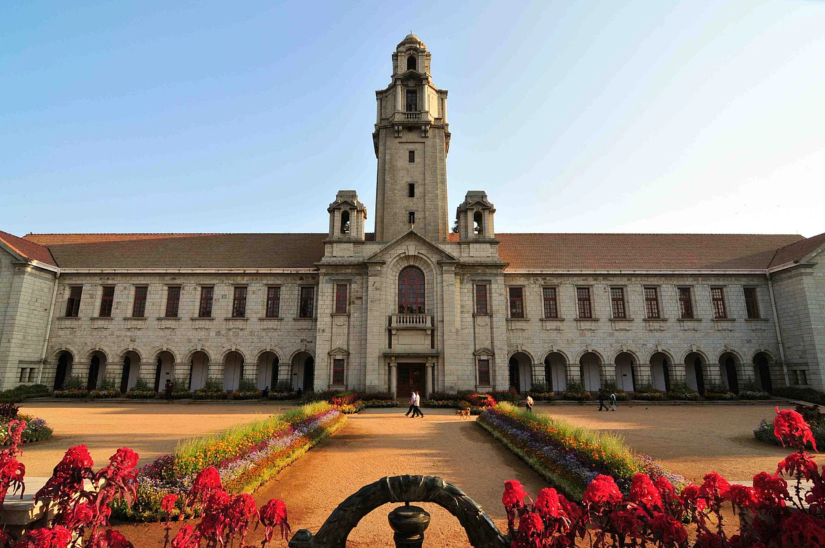 The main building of the Indian Institute of Science (IISc) Bengalore. 