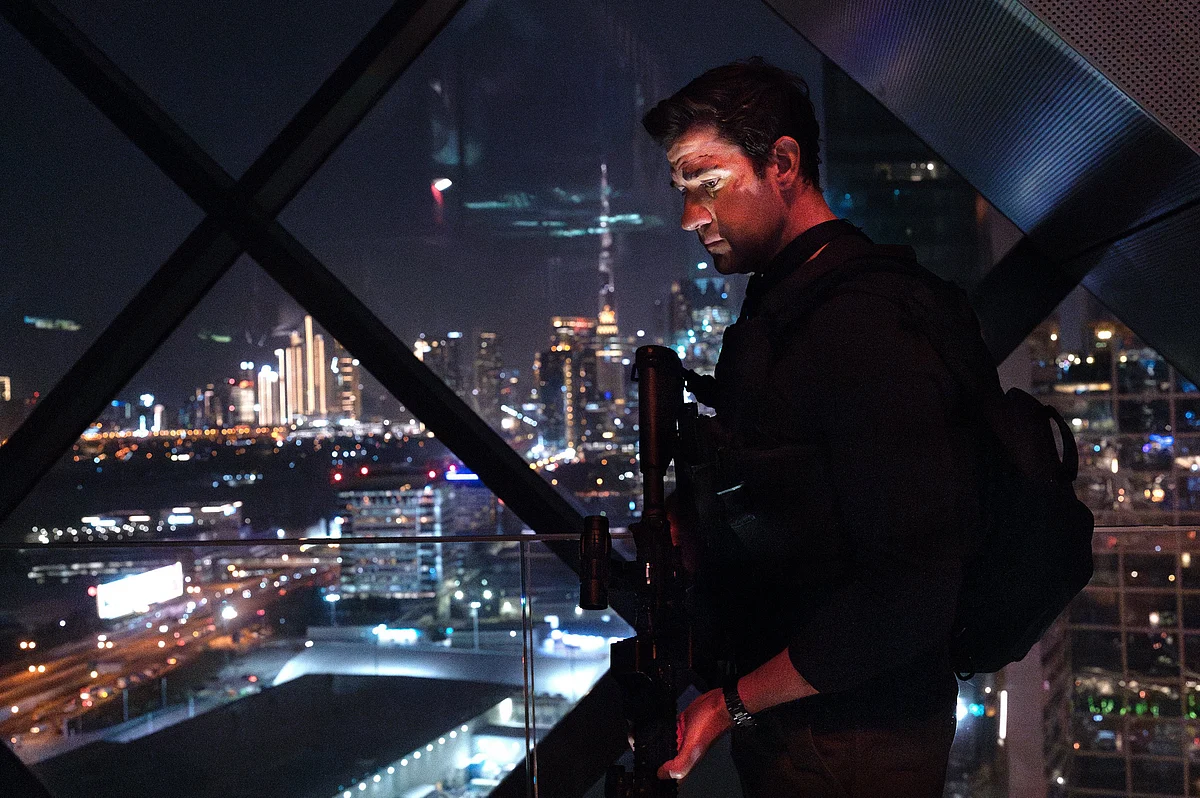 John Krasinski in Dubai as he films Jacky Ryan, spy thriller directed by Andrew Burstein