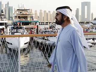 Video: Sheikh Mohammed tours the 31st edition of Dubai International Boat Show 