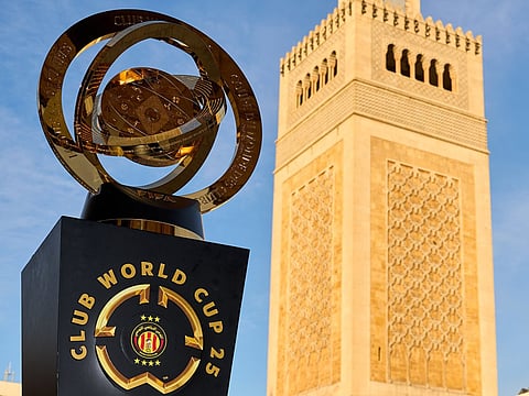 The FIFA Club World Cup Trophy Tour visited the UAE last month