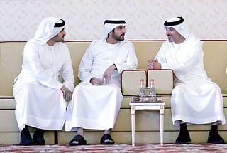 Video: Sheikh Hamdan meets Sheikh Hazza to discuss UAE development