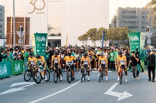 Over 3,500 participate in 4th Dubai Investments Green Run