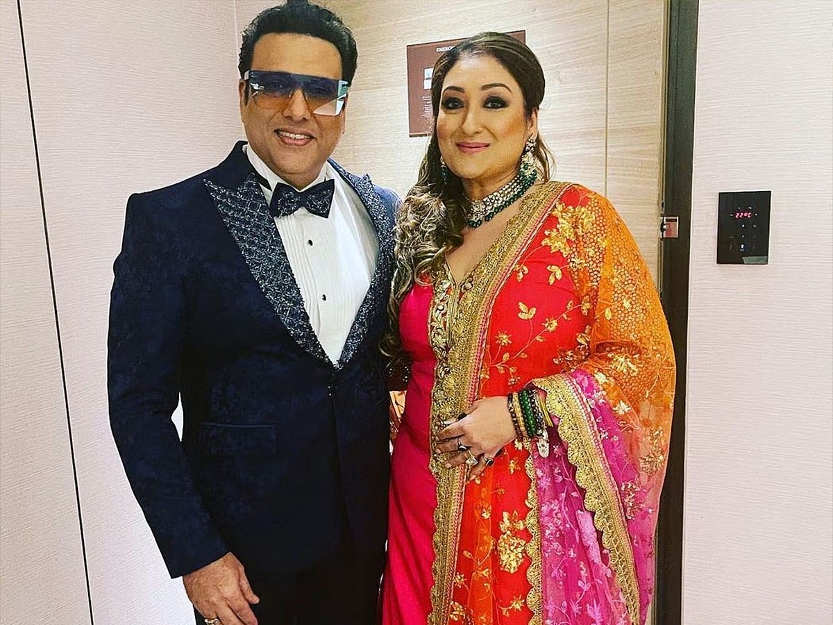 Govinda with Sunita Ahuja