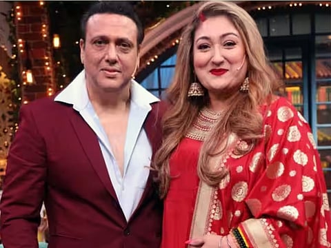 Govinda with Sunita Ahuja