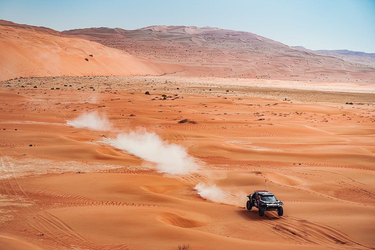 Dacia’s Nasser Al Attiyah beat Toyota Gazoo Racing’s Seth Quintero by 3m 59s to win the Stage 3