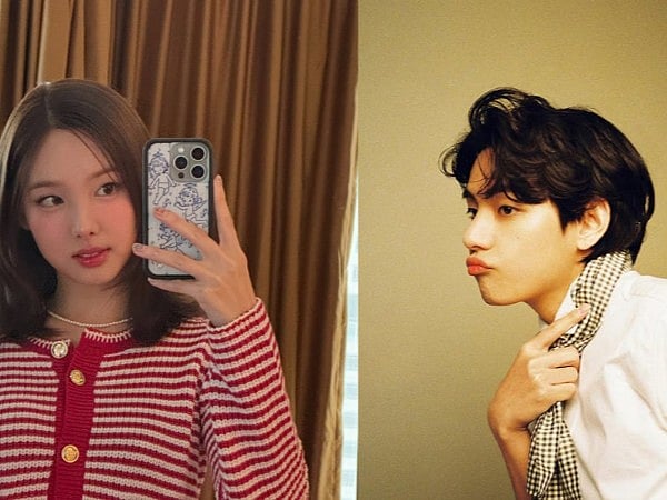 Fans hope for a collaboration between TWICE's Nayeon and BTS' V
