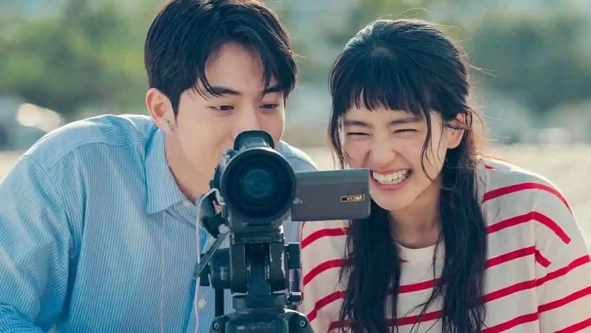 Kim Tae-ri and Nam Joo-hyuk in Twenty Five Twenty One, a coming-of-age romance, which aired in 2022. 