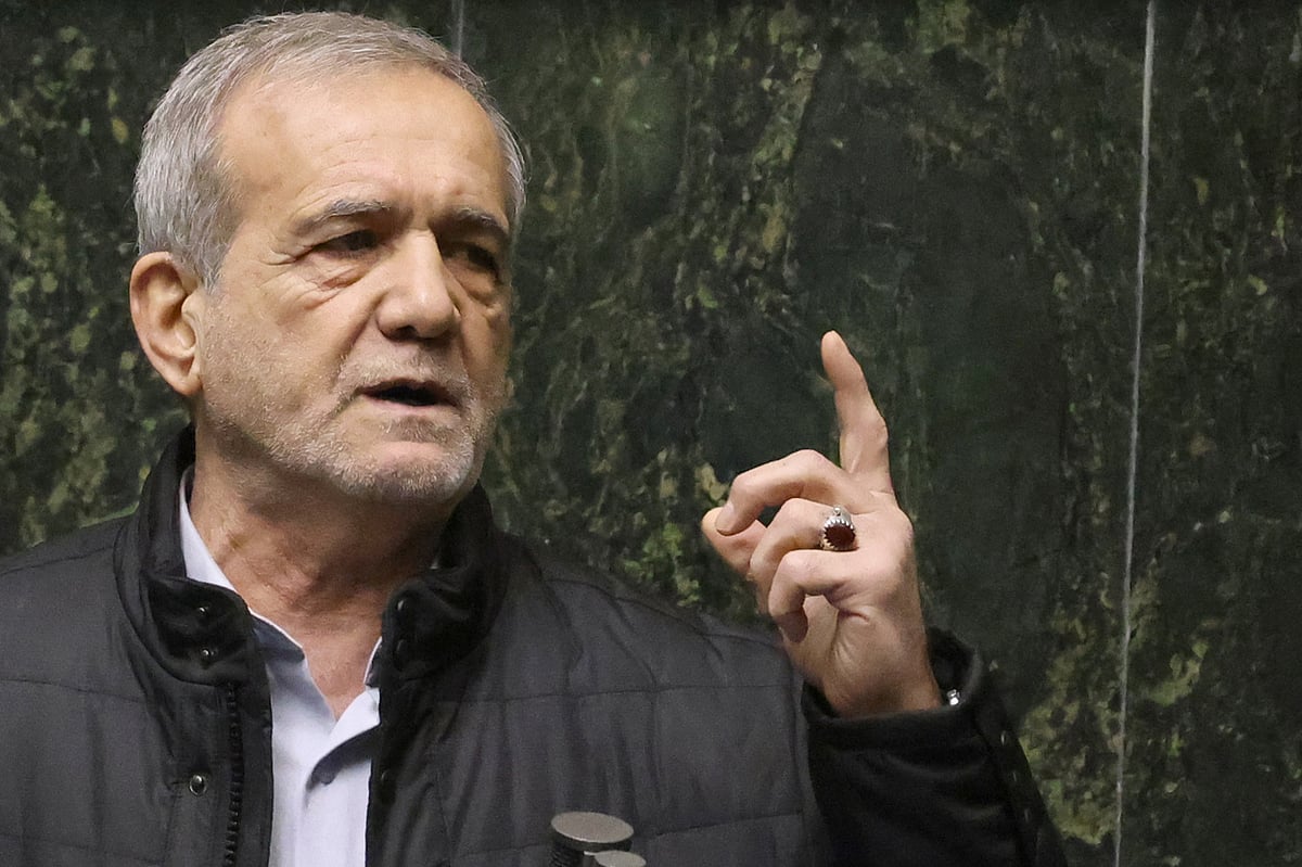 Iranian President Masoud Pezeshkian