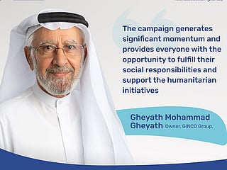 Emirati businessman Gheyath Mohammad Gheyath donates Dh7 million to Fathers’ Endowment campaign